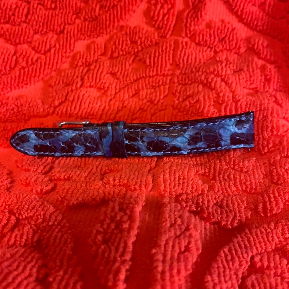 Multi color leather band authentic, signs of wear